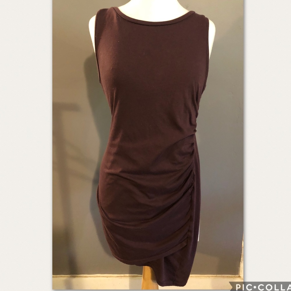 Leith ruched body-con dress